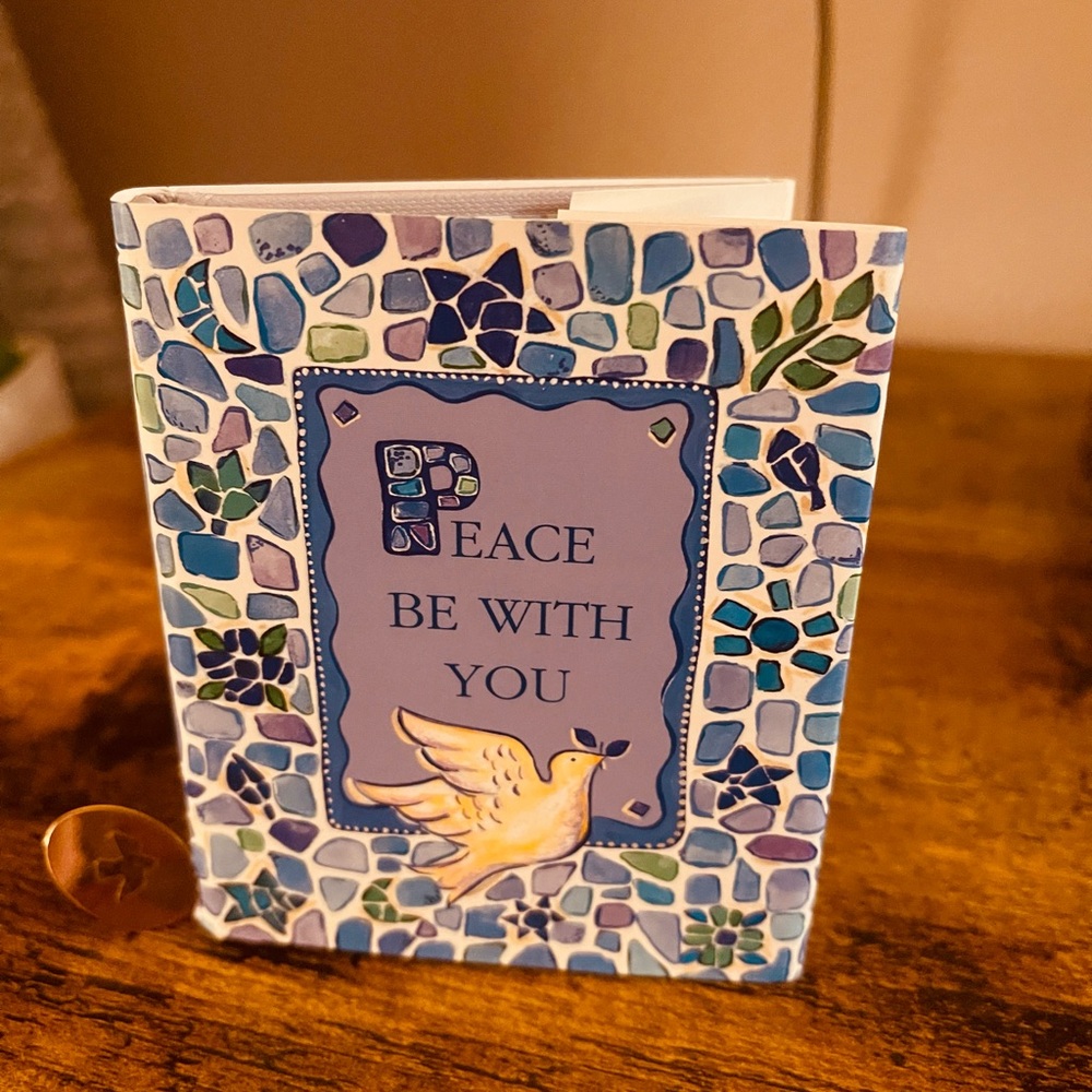 Mini Book 1996 | Peace Be With You By Claudine Gandolfi